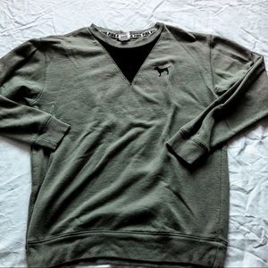 PINK mesh sweatshirt!